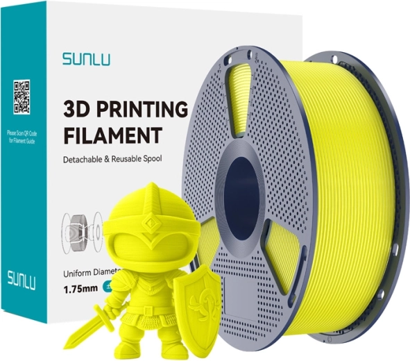 Filament galben Sunlu PLA+