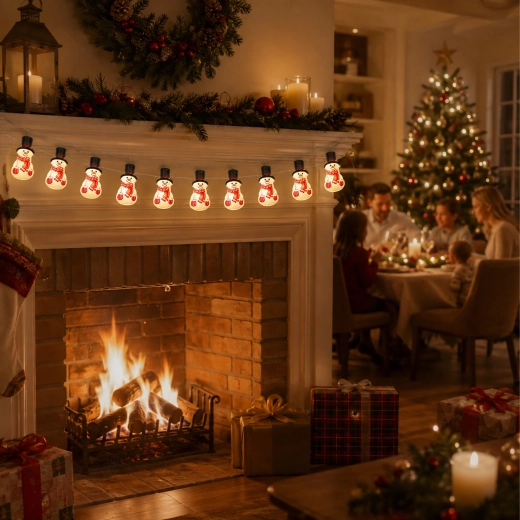 Lumină decorativă pentru interiorul festiv