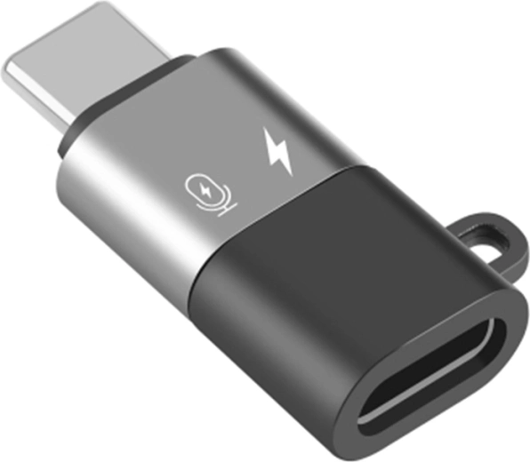 Adaptor Puluz OTG 8pin la USB-C (negru)