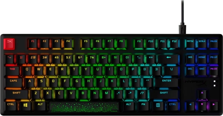 HyperX Alloy Origins Core PBT HX Blue tastatură mecanică de gaming TKL