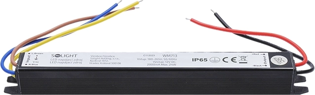 Putere stabilă 12 V / 2 A până la 24 W
