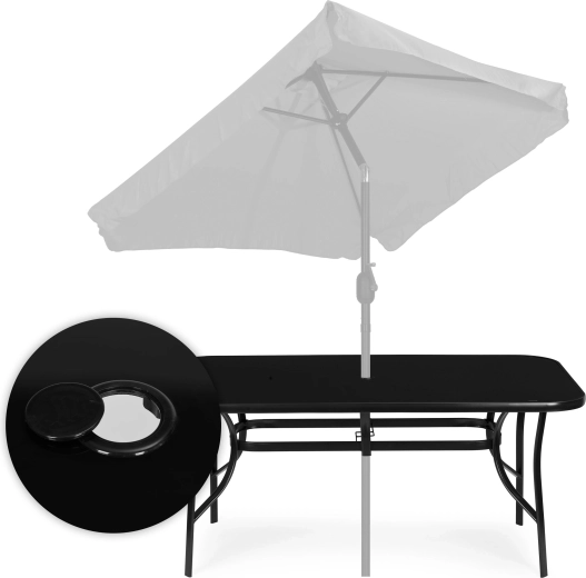 Orificiu pentru umbrelă cu capac
