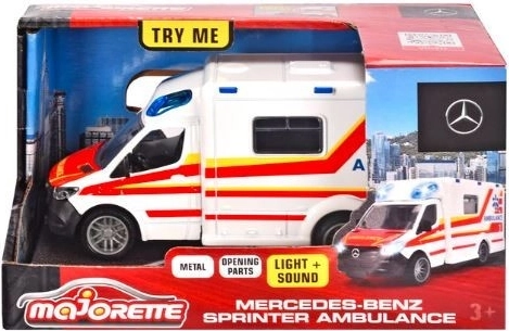 Ambulanță Majorette Grand MERCEDES 12,5 cm