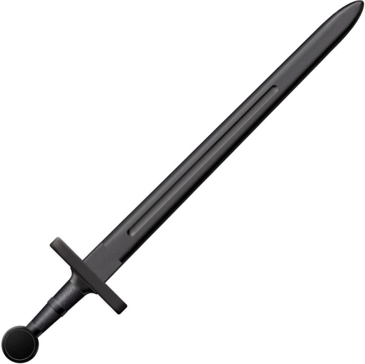 Sabie de antrenament Cold Steel Medieval Training Sword, 82 cm, polipropilen, negru