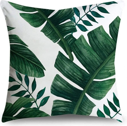 Design boho stilat cu frunze