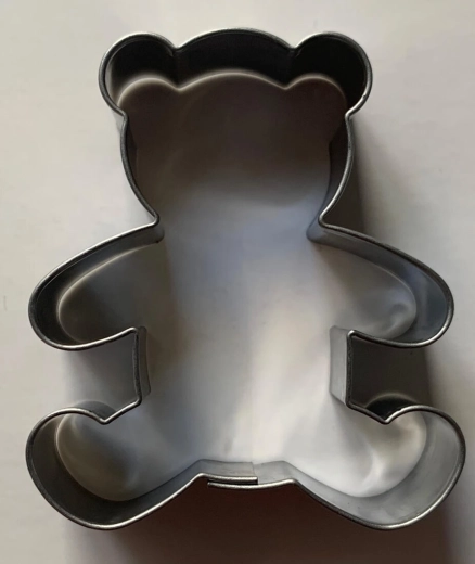 Formă de tăiat biscuiți din inox Ursuleț