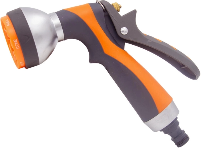 Pistolă de stropit pentru grădină DELUX cu 7 moduri, metalică