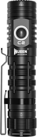 Wuben C2 lanternă de buzunar 2000 lm, neagră