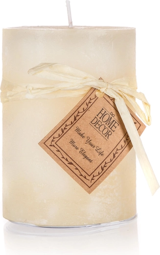 lumânare cilindru ivory 6,8 × 9,5 cm