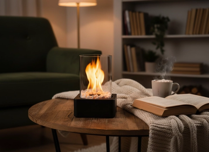 Flacără vie pentru o atmosferă primitoare