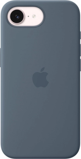 Husă din silicon cu MagSafe pentru iPhone 17e – albastru marin