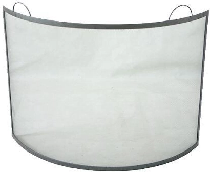 Paravan pentru șemineu 66 × 66 cm oțel negru