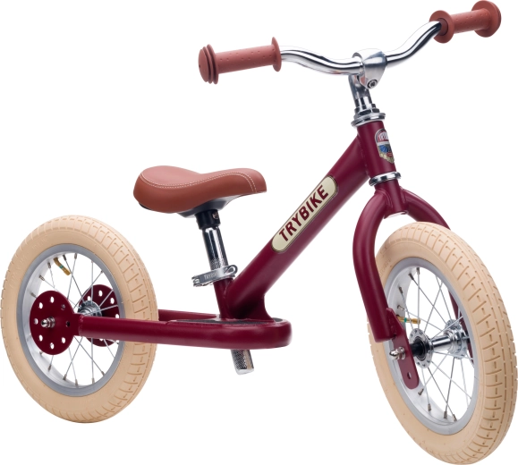 Bicicletă de echilibru Trybike pentru copii – roșie