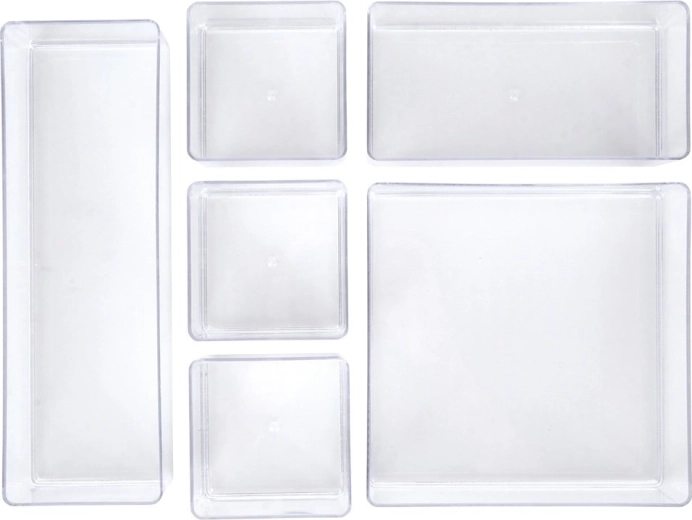 6 compartimente modulare pentru o privire de ansamblu perfectă