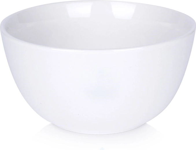 Bol alb din porțelan 16 cm 950 ml
