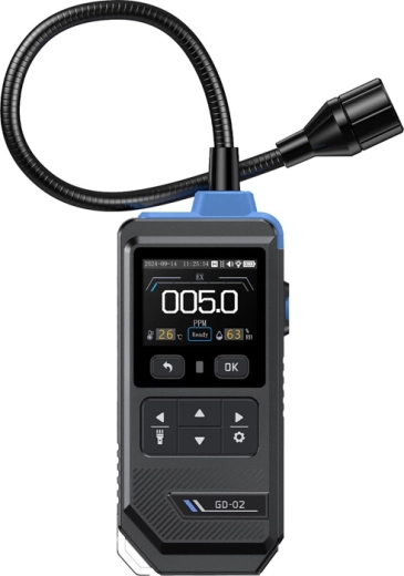 FNIRSI GD-02 detector de gaze inflamabile cu ecran IPS color