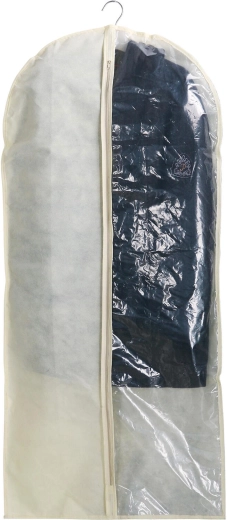 Husă de protecție pentru haine 60 × 130 cm din PVC
