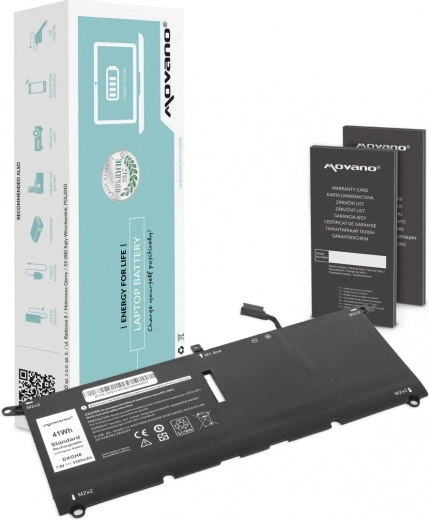 Baterie Movano pentru laptop Dell XPS 13 9370/9380 (DXGH8, G8VCF) 5500 mAh 41 Wh