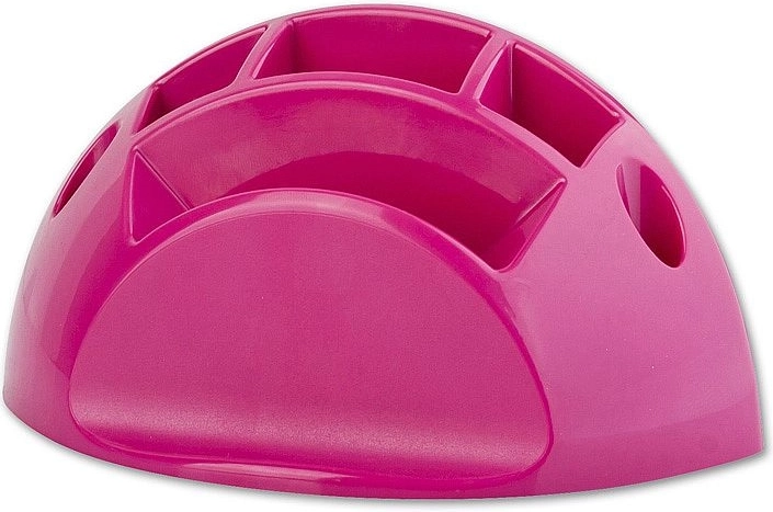 Organizator de birou pentru creioane și notițe ICO Smart Design, roz