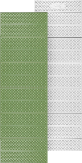 Saltea pliabilă din spumă cu strat reflectorizant, verde