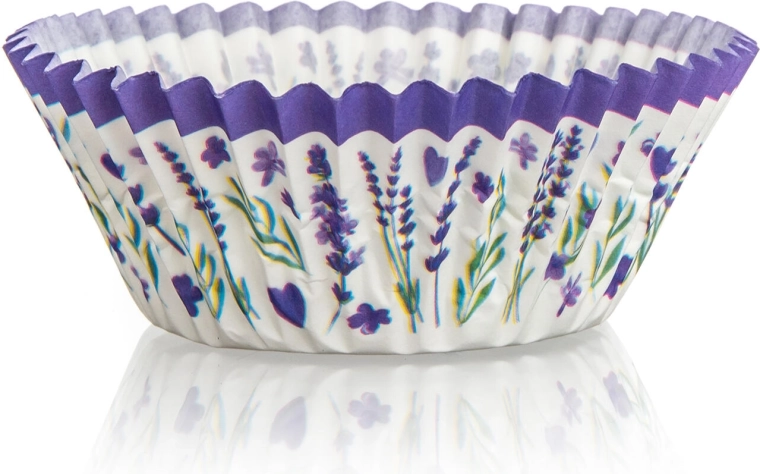 Coșulețe de hârtie pentru brioșe LAVENDER, 60 buc