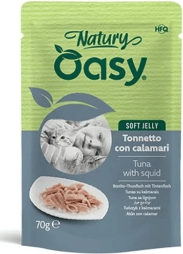 Oasy Nature Soft Jelly – ton cu sepie, plică 70 g