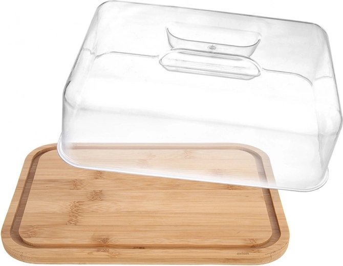 Tavă din bambus solidă