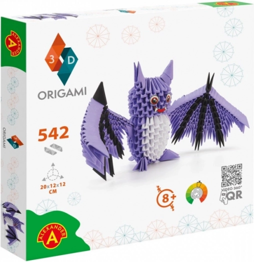 Origami 3D liliac - set creativ