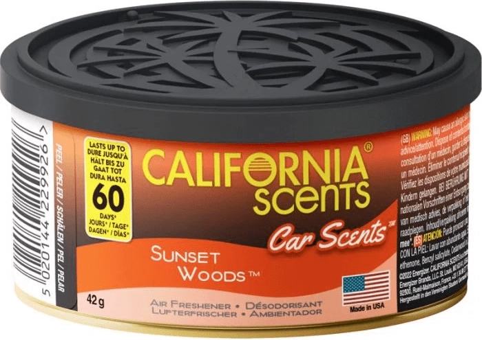 Odorizant auto California Scents Sunset Woods