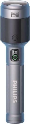 Lanternă reîncărcabilă usb‑c 2200 lm 9000 mah philips