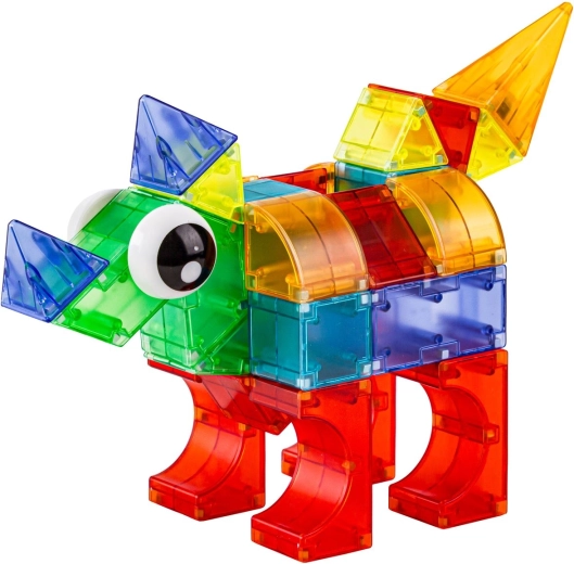 Construcții și figurine 3D pentru dezvoltarea imaginației