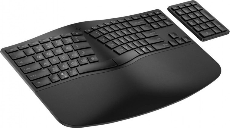 Tastatură ergonomică wireless HP 960 neagră