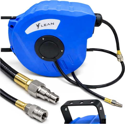 Înfășurător automat pentru furtun pneumatic 10 m, 8×12 mm, 24 bar