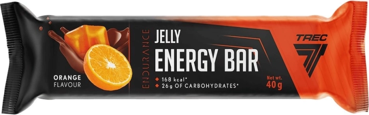 Trec Endurance baton energizant tip jeleu cu aromă de portocală 40 g