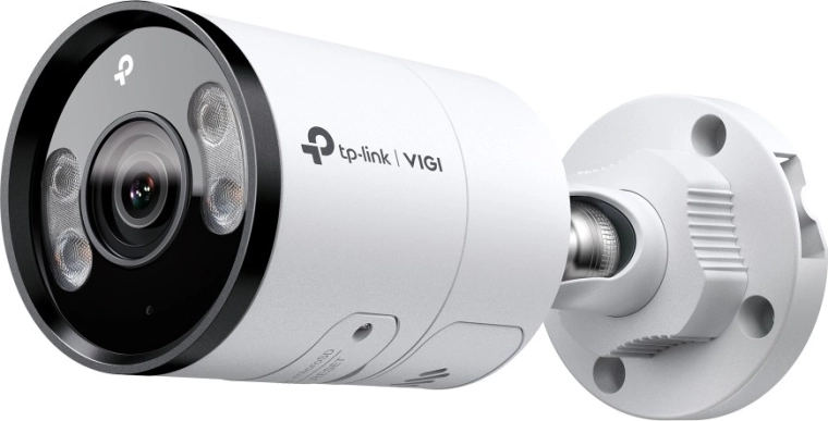 Cameră IP Bullet VIGI pentru exterior, color 8MP (4K, 4 mm, IP67, PoE, H.265+)