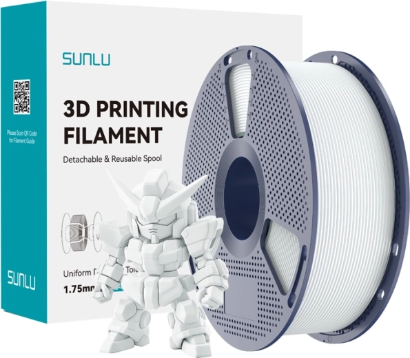 Sunlu PLA+ 2.0 filament ceramic pentru imprimare 3D 1,75 mm