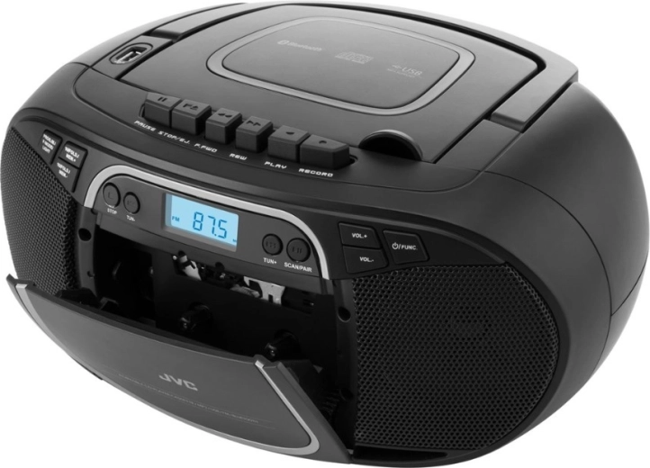 Casetofon și radio FM cu memorie