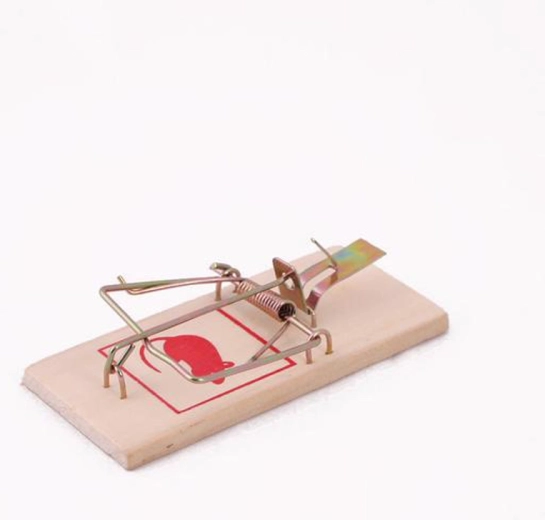 Capcană de șoareci din lemn, set de 3 bucăți