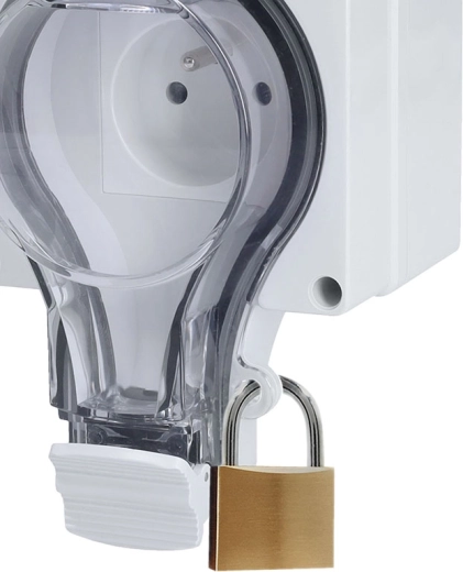 Capac transparent cu posibilitate de blocare