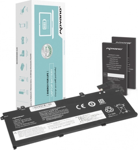 Baterie Movano L18M3P73 pentru Lenovo ThinkPad T490/T495/P43s/P14s 50 Wh