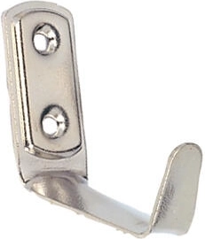 Cuier mediu nichel 41 × 48 mm, pachet 20 buc