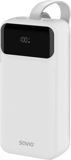 SAVIO BA-11 power bank 30000 mAh cu încărcare rapidă
