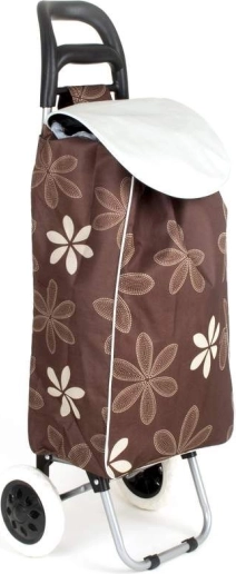 Geantă de cumpărături pe roți Banquet Carrie 95 × 36 cm, maro