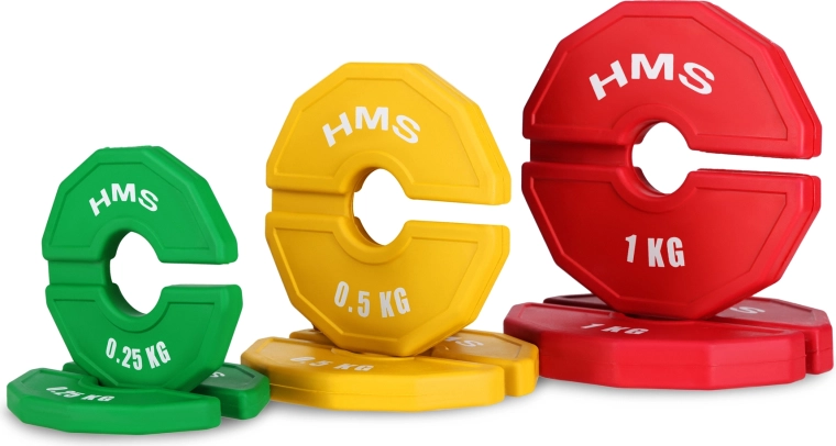 Set de discuri fracționale adiționale HMS TSN 0,25–1 kg (2 buc)