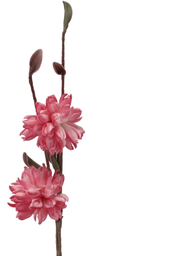 Floare artificială decorativă 100 cm roz