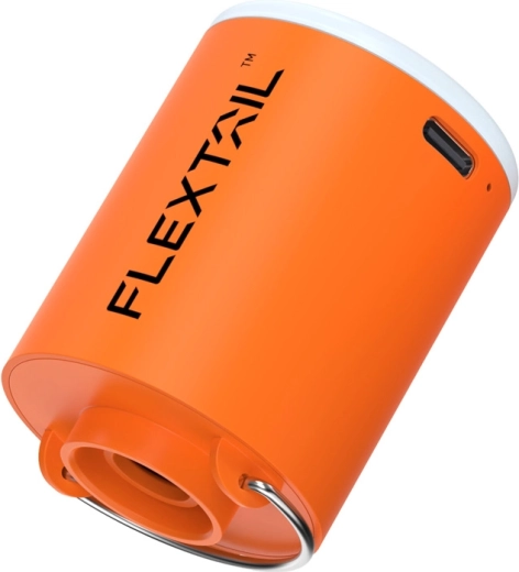 Flextail Tiny Pump X pompă portabilă fără fir cu lampă (portocalie)