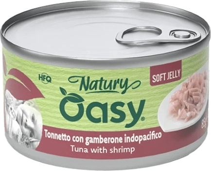 Oasy Nature Soft Jelly – ton cu creveți 150 g