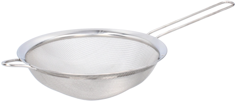 Sită de bucătărie din inox cu mâner 21,5 cm