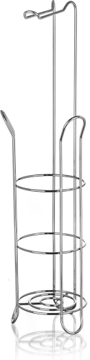 Suport pentru hârtie igienică cu dispenser, crom, 60 cm