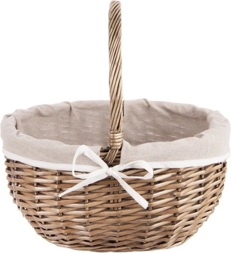 Împletitură manuală solidă din nuiele naturale